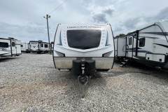 TRAVEL TRAILER REVIEW: Coachmen Freedom Express 192RBS - Front View