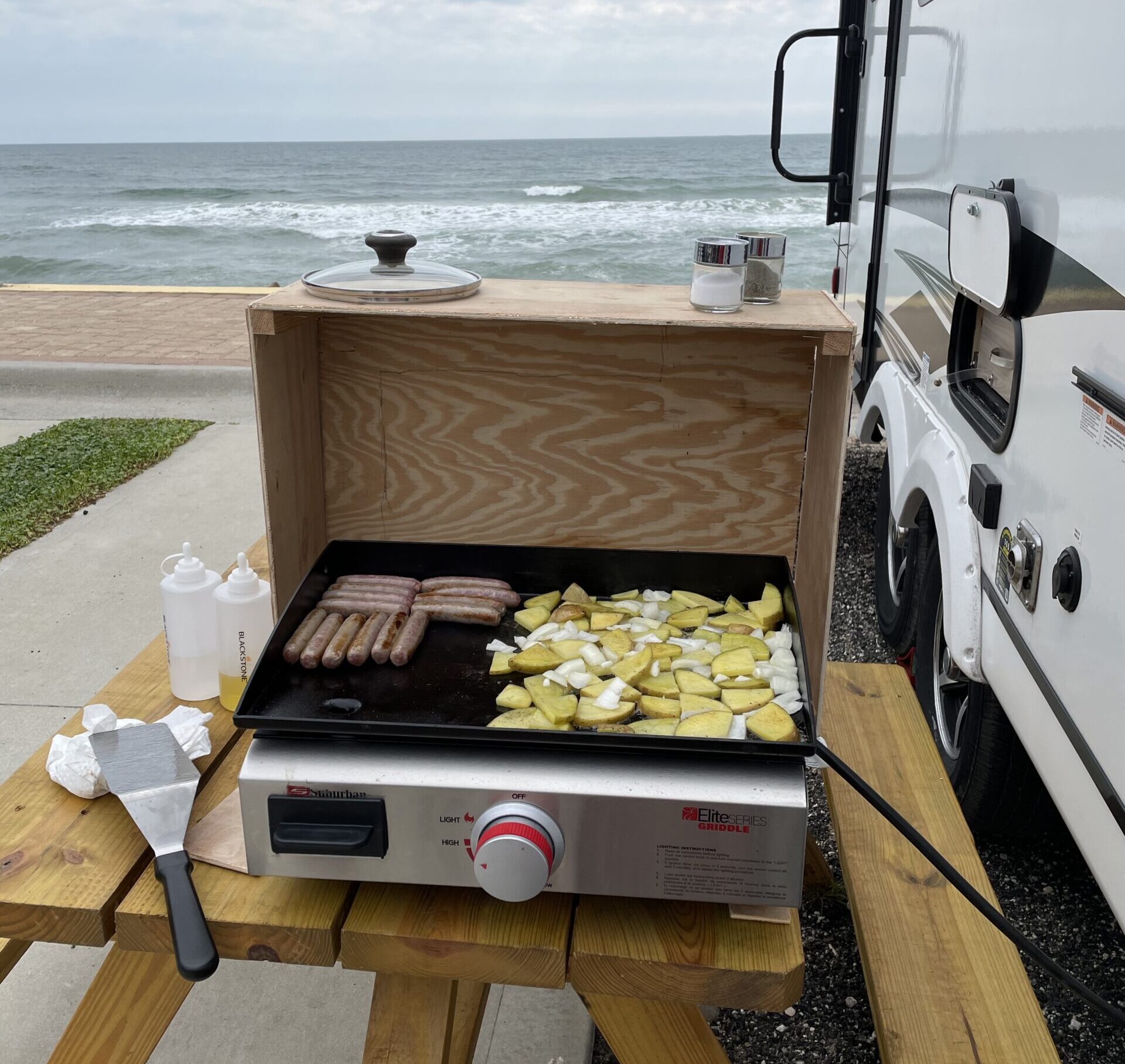 Breakfast on Flagler Beach, FL
