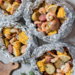 Seafood boil foil pack